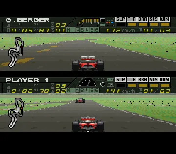 F1 Pole Position (USA) (Beta) screen shot game playing